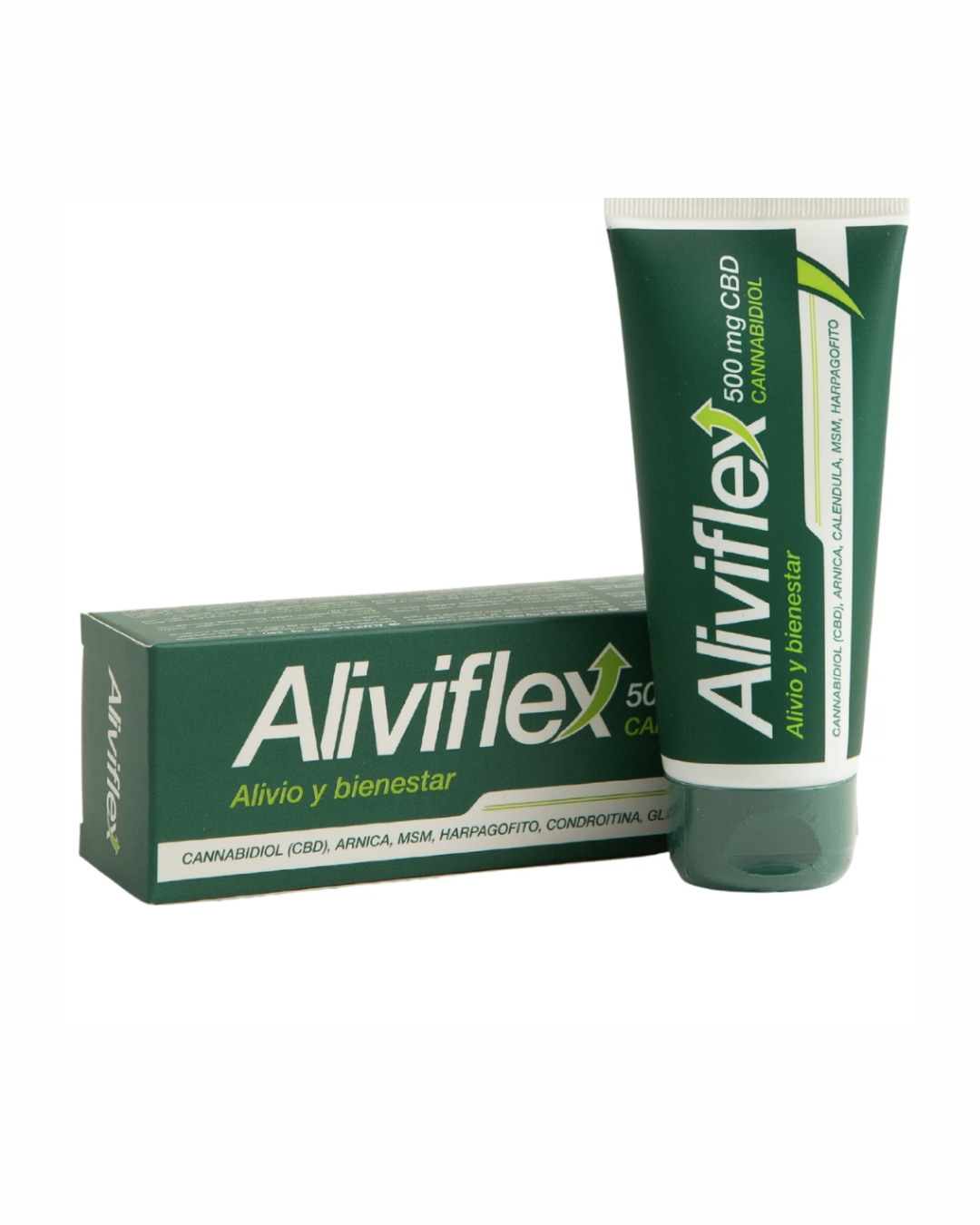 Aliviflex CBD gel tópico muscular y articular 100 ml