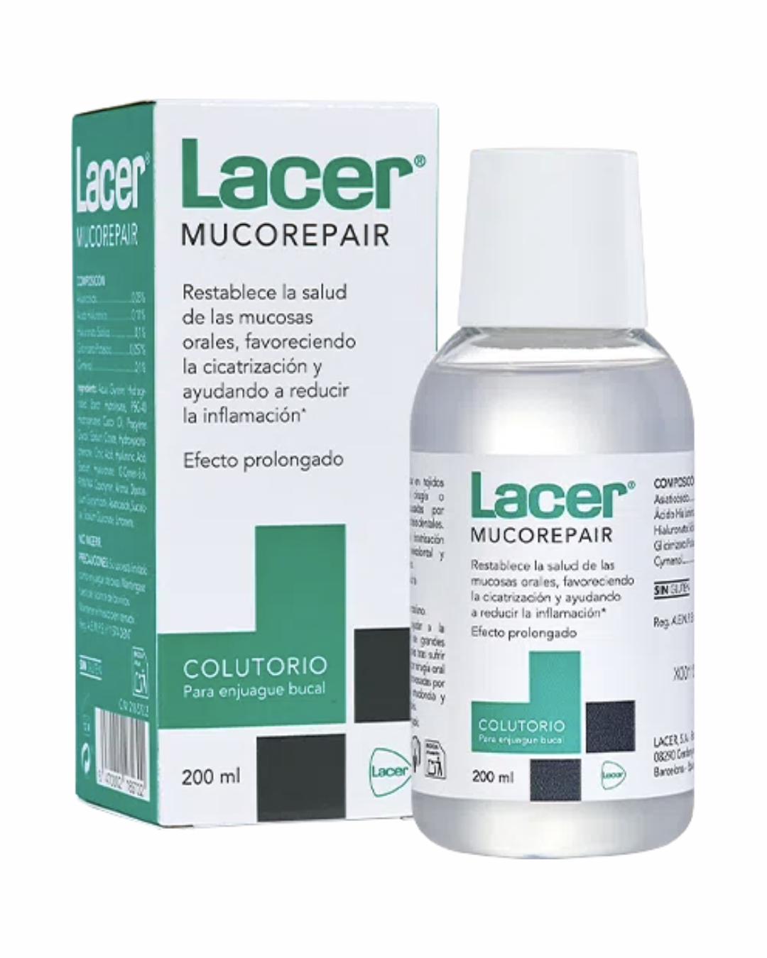 Lacer mucorepair colutorio 200ML