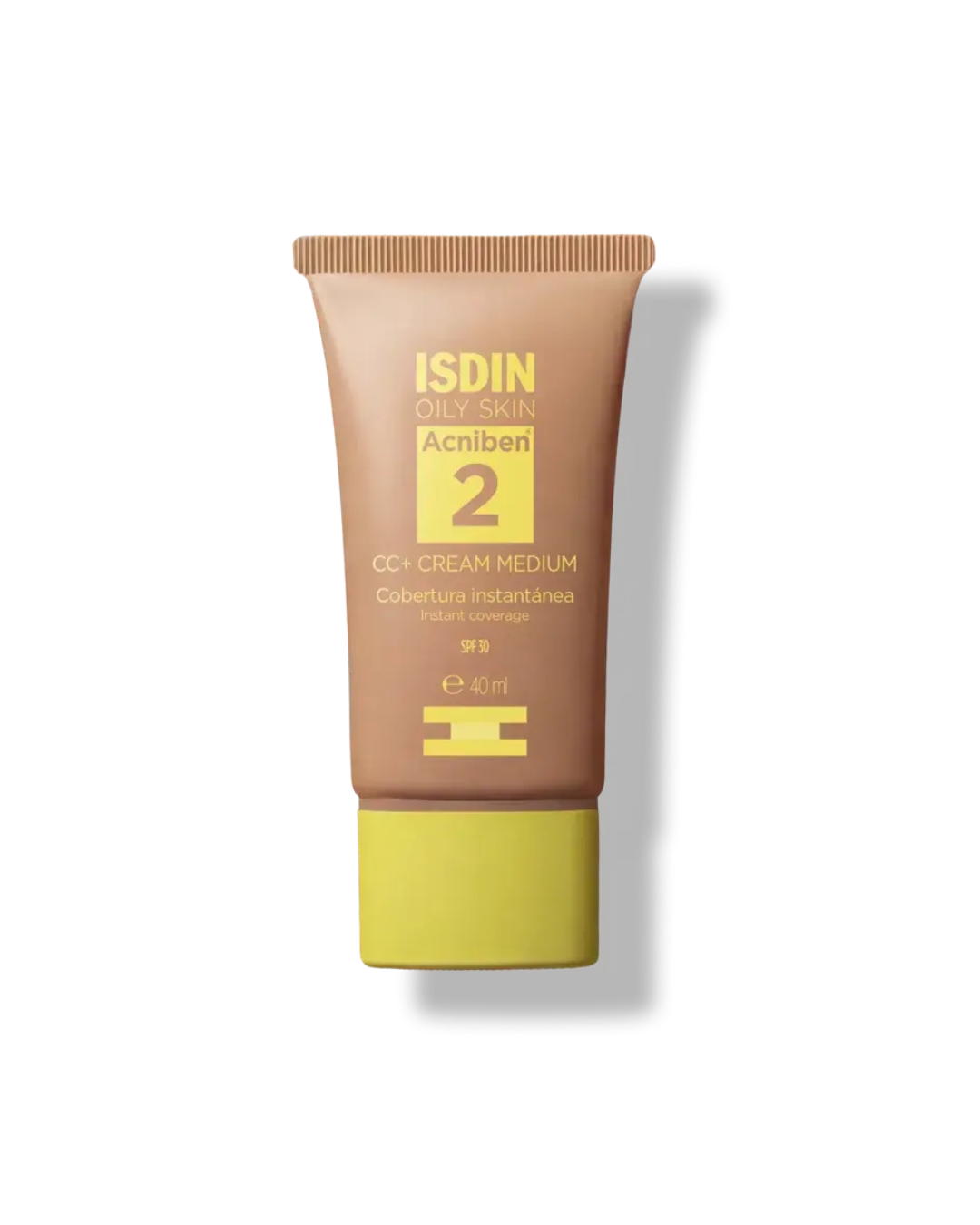 cc cream de acniben isdin color medium