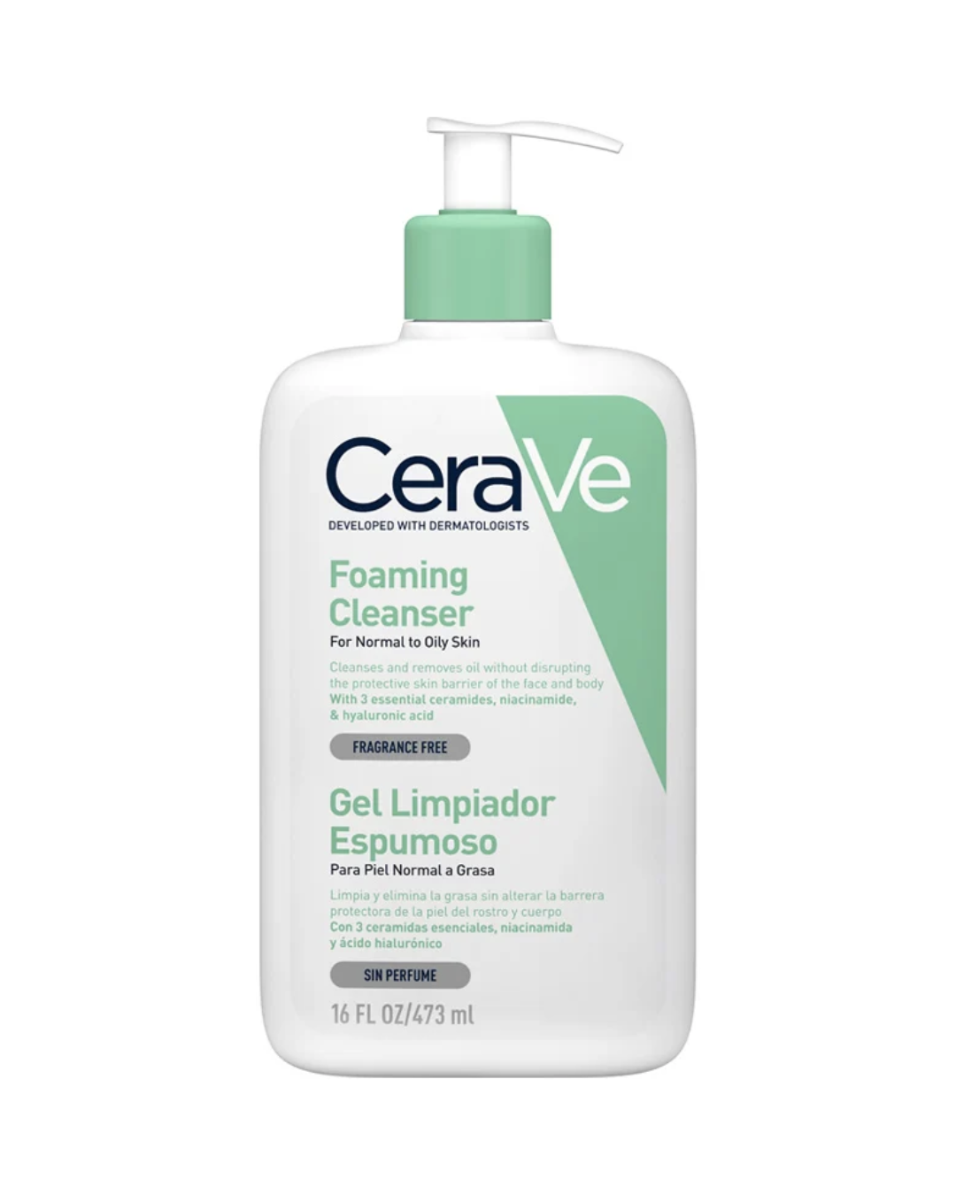 cerave limpiador espumoso piel grasa