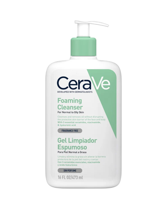 cerave limpiador espumoso piel grasa