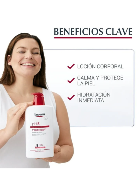 Eucerin PH5 locion calmante y protectora 1000ML