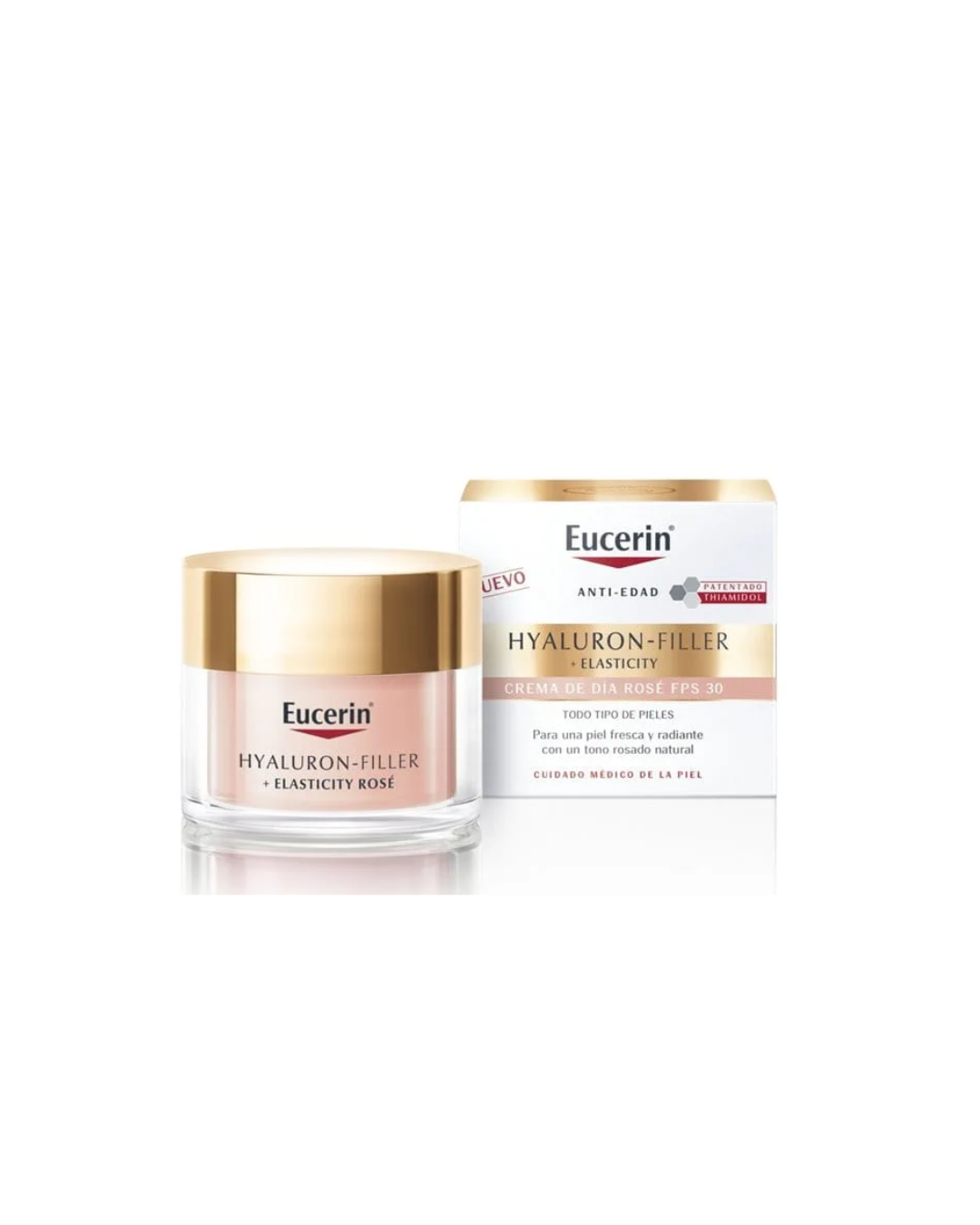 crema hyaluron filler elasticity rose crema antiarrugas y firmeza de eucerin