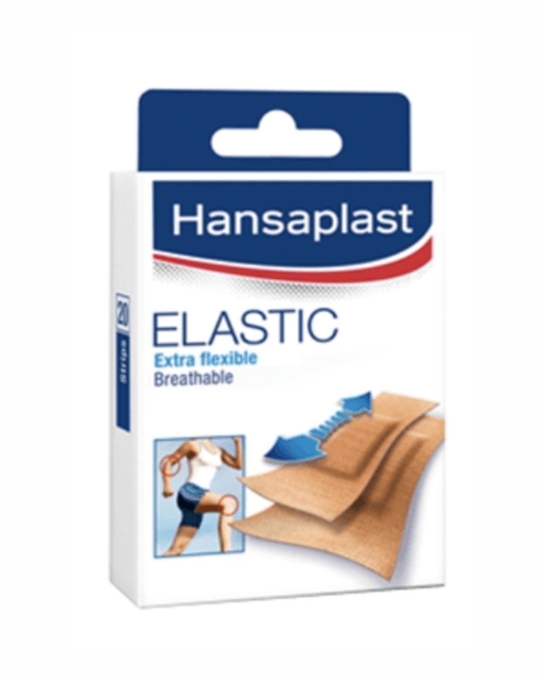 HANSAPLAST MED ELASTIC 20 STR 2TAMAÑOS