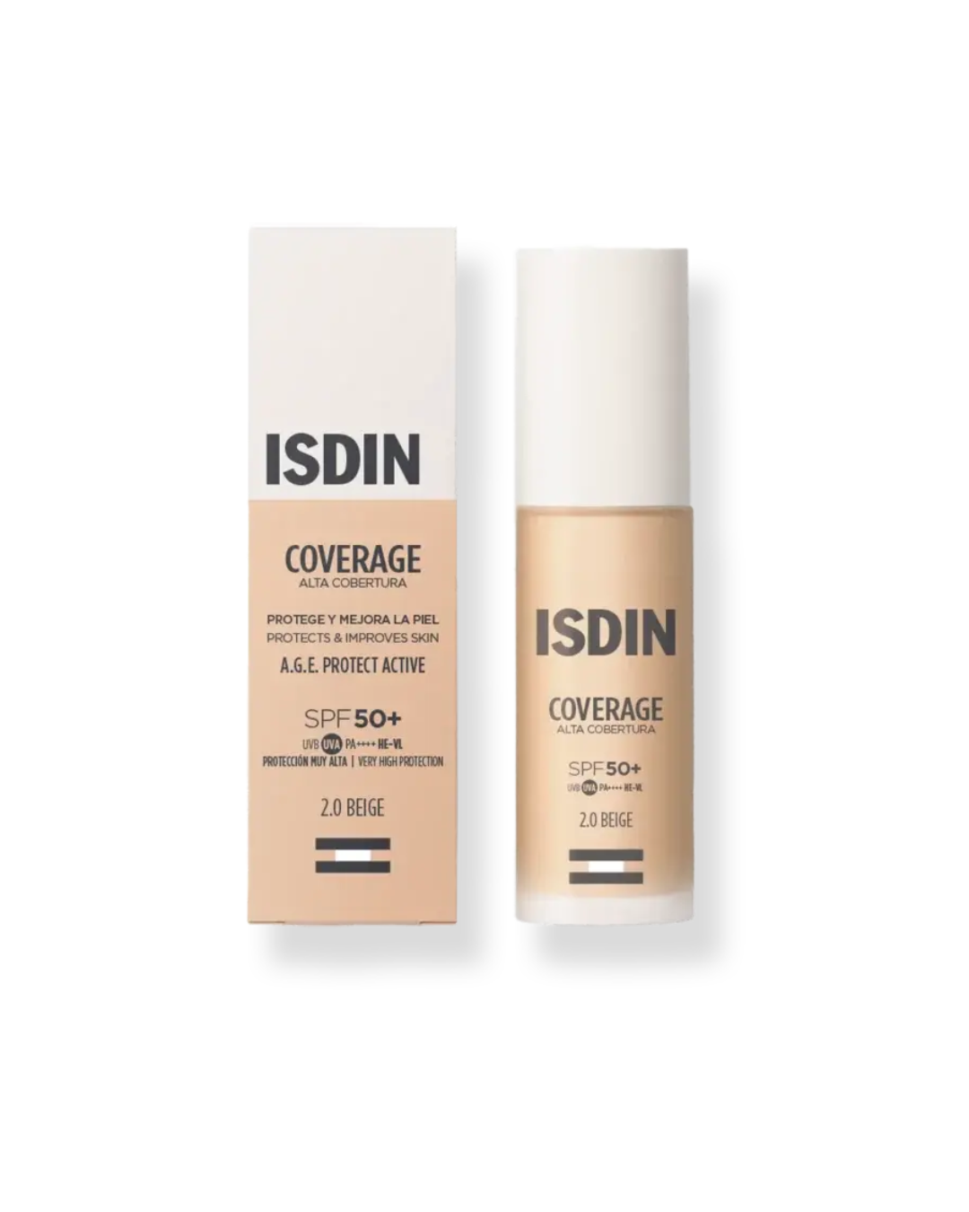 maquillaje coverage 2 beige