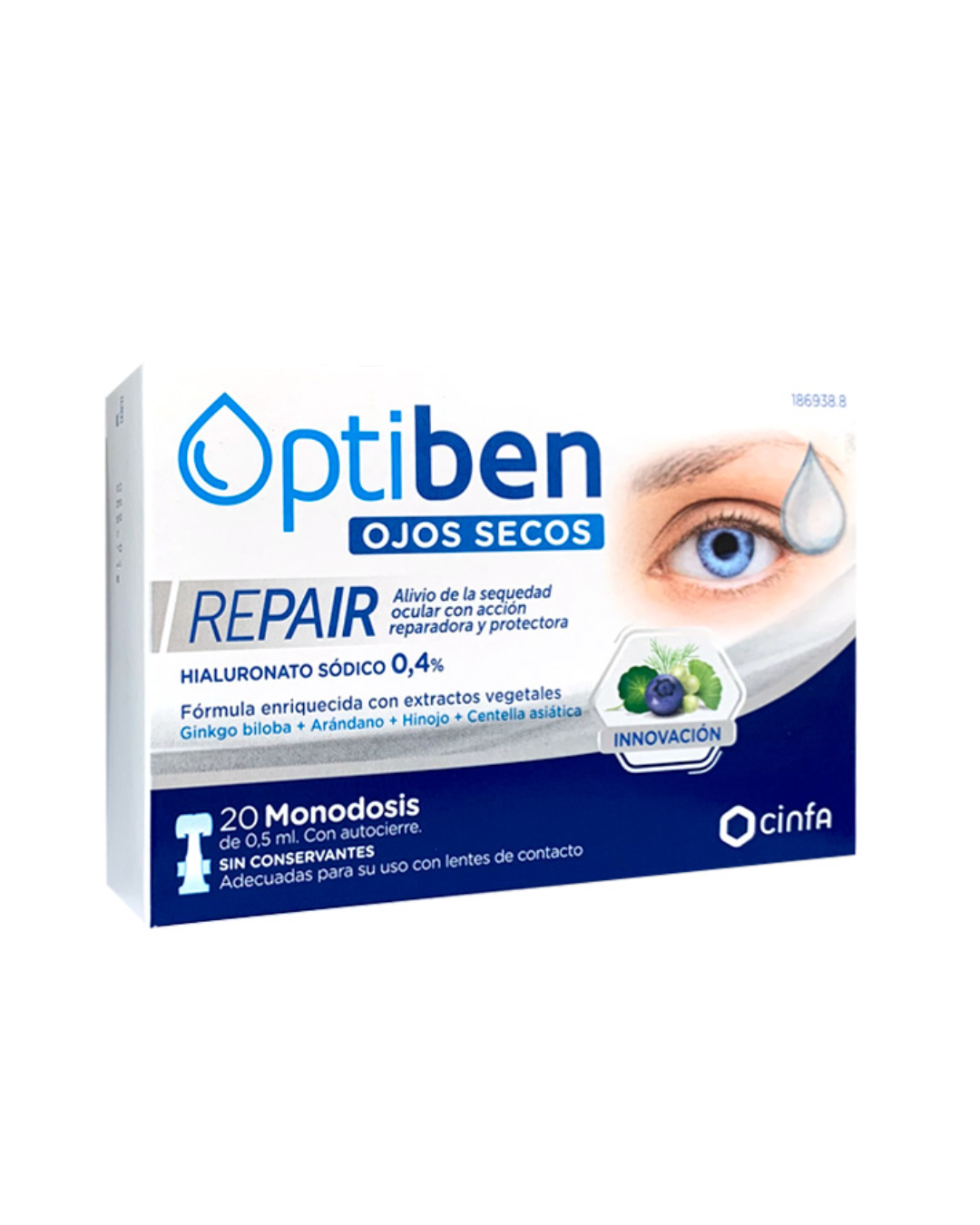 optiben repair monodosis ojo seco 