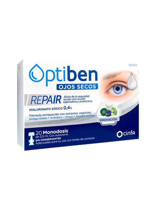 optiben repair monodosis ojo seco 
