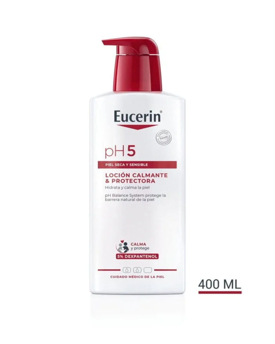 ph5 eucerin locion calmante y protectora