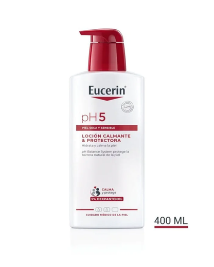 ph5 eucerin locion calmante y protectora